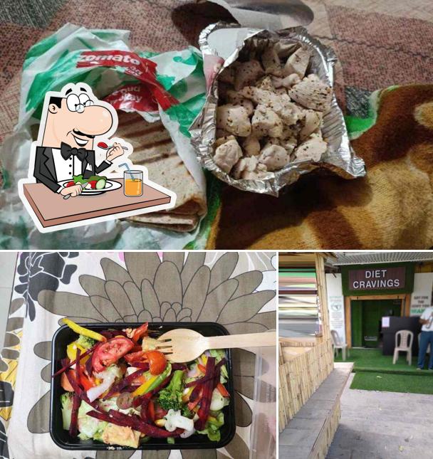 The photo of food and interior at Diet Cravings