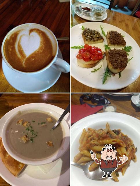 Food at Fire And Ice Pizzeria