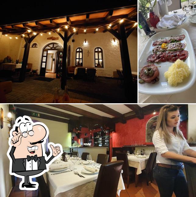 Gli interni di Gostilnica Mandrija