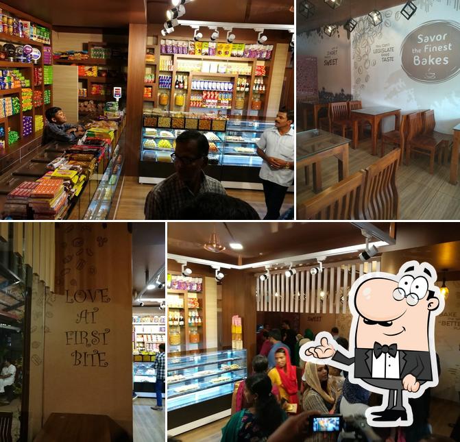 The interior of M B Bakes