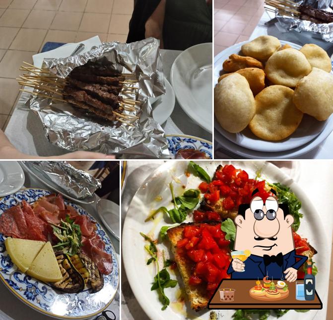 Bruschette al Ristorante pizzeria Saiyan