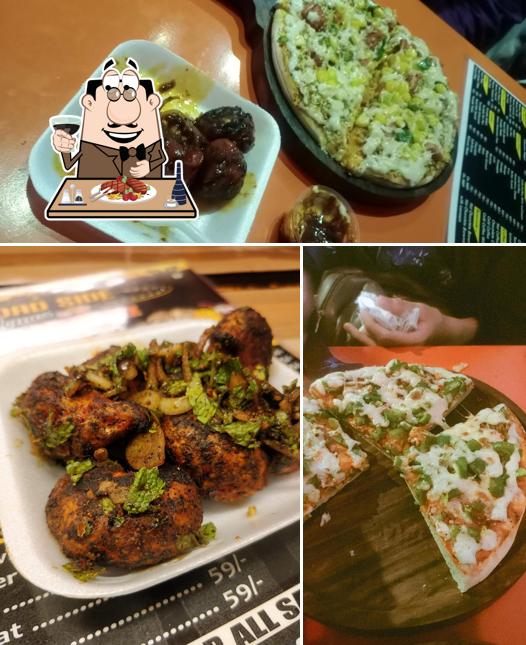 Order meat meals at Roadside Momo's Cafe & Restro