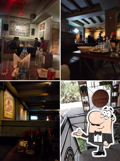 The interior of Rocks & Brews by Royal Residency