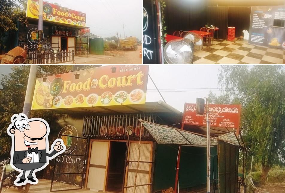The photo of exterior and interior at SV Food Court