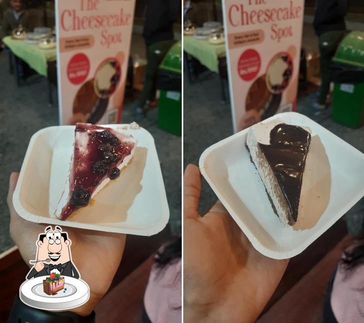 Chocolate cake at The Cheesecake Spot