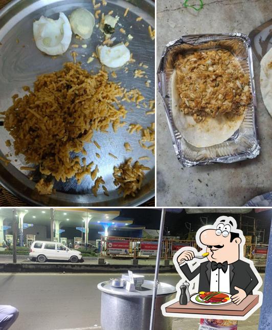 The restaurant's food and exterior