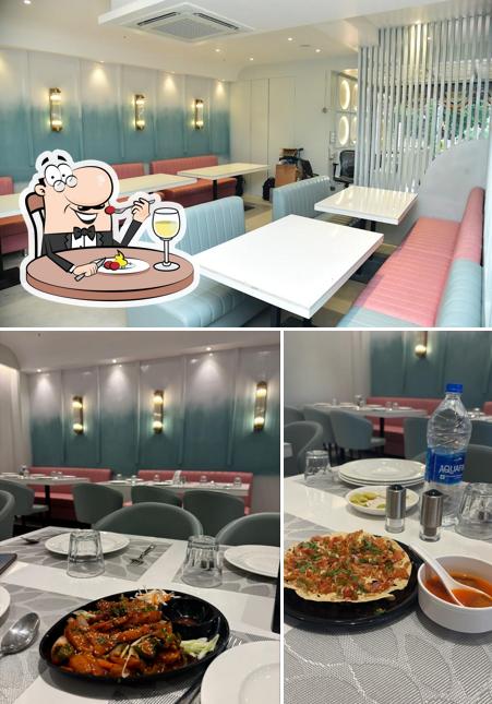 Food at Sattva Restaurant