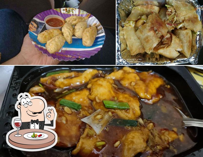 Food at Noodle Court