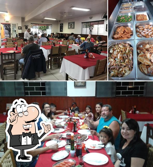 O interior do Borto Restaurante