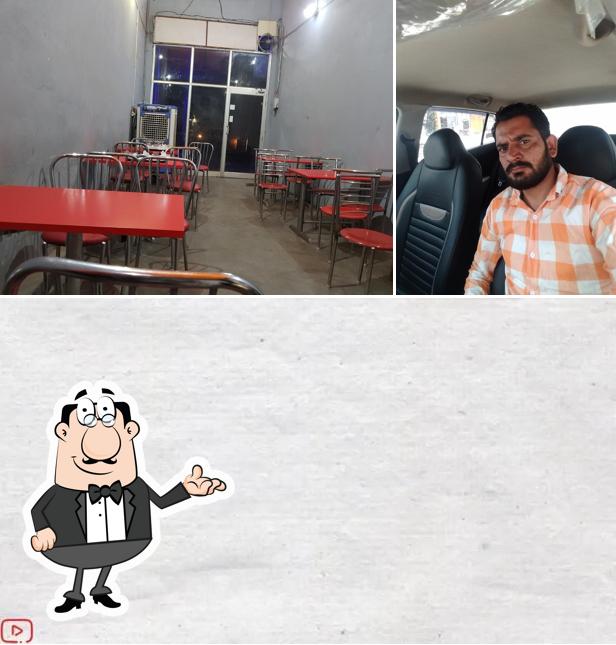 The interior of Burger Queen assandh karnal road
