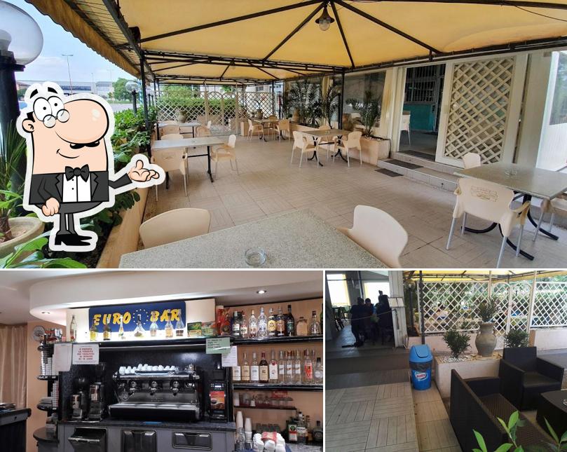 Gli interni di Eurobar Ristorante
