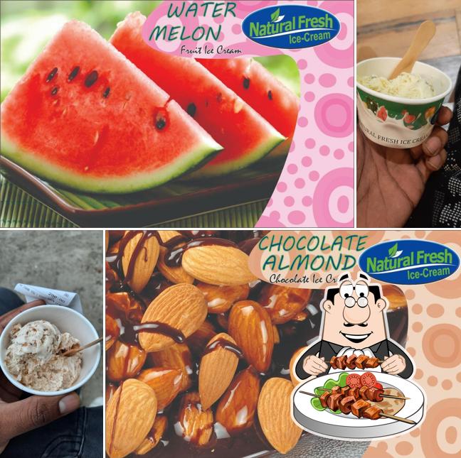 Food at Natural Fresh Ice Cream