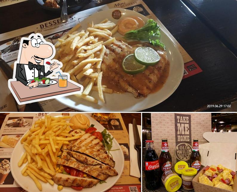 La cibo e birra del ristorante