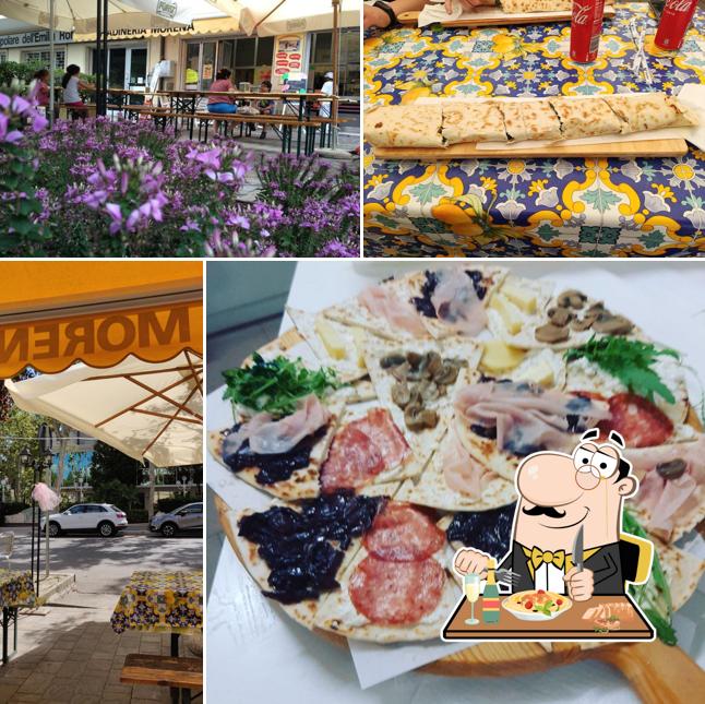 Cibo al Piadineria Morena