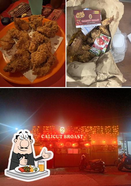 Among various things one can find food and exterior at Calicut Broast