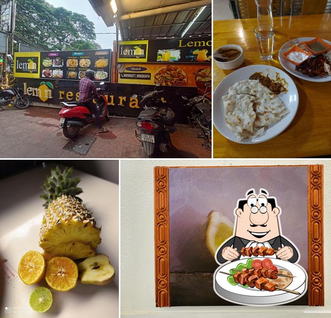 Food at Lemon Restaurant