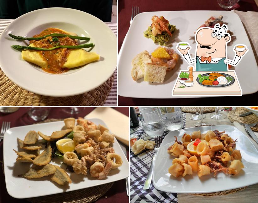 Platti al Osteria Istriano di Giobi e Oxa