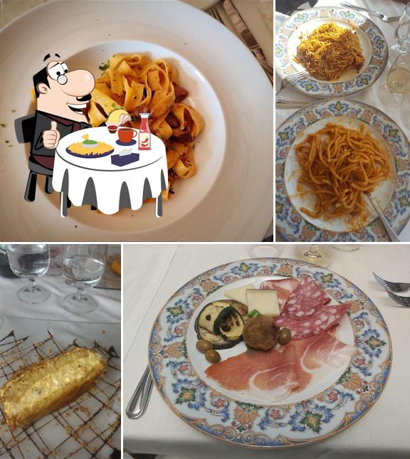 Piatto di formaggi al Ristorante "La Piccola Fontana"