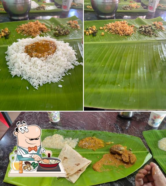 Fried rice at Sinchana Hallimane Hotel