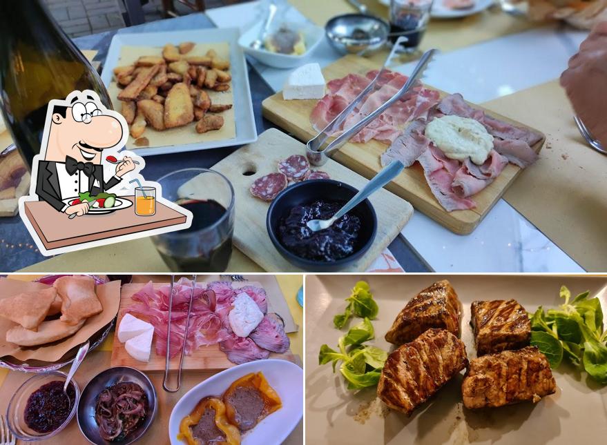 Platti al Trattoria La Braia