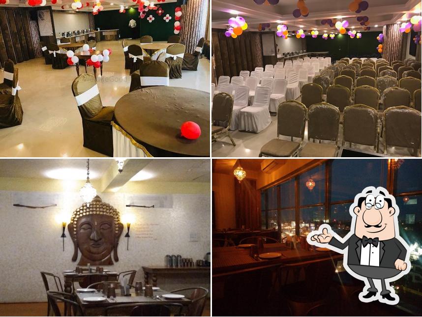 The interior of Sevva By Tankra's