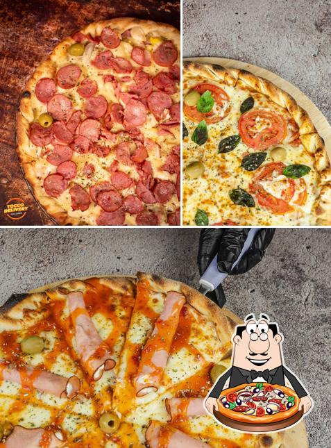 No Tocco Pizza Chicken - PG Pizzaria Frango no Balde Beirute Porções, você pode degustar pizza