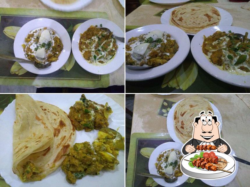 Food at The Pakwan Restaurant