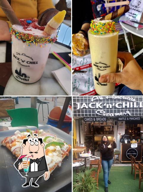 Check out the photo depicting drink and interior at Jack 'n' Chill