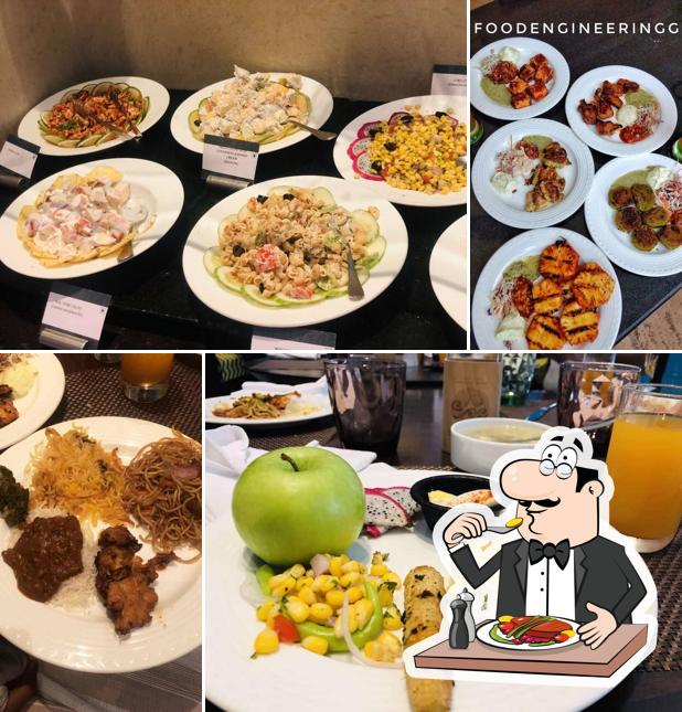 Food at Deccan Pavilion, ITC Kakatiya