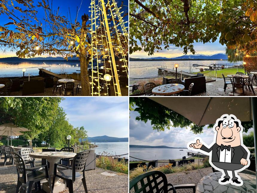 Gli interni di Il Porticciolo Malè Bar e Lounge