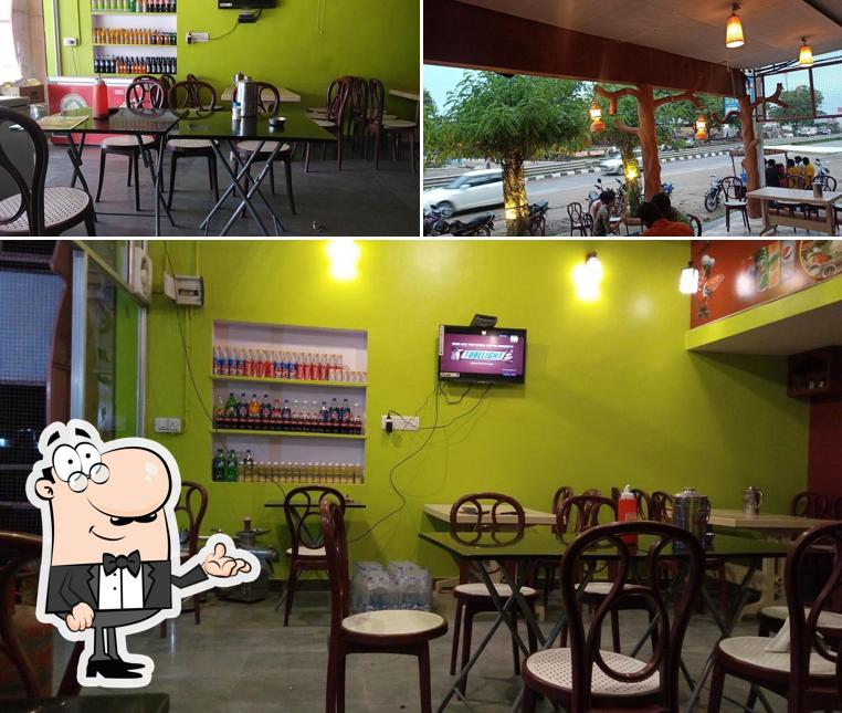 The interior of Kamaldeep Fast Food And Restaurant (KDR)