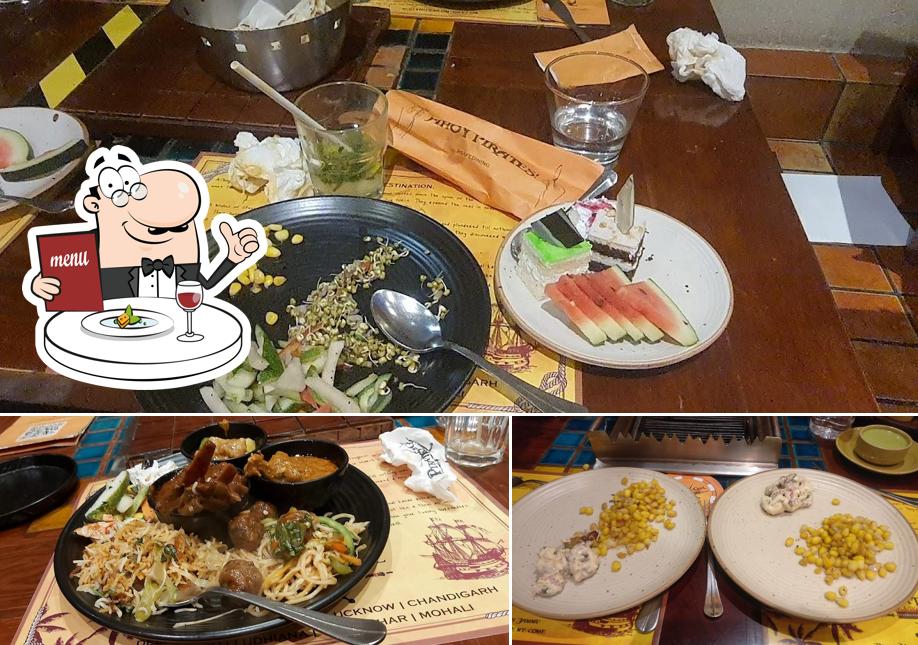 Food at Pirates of Grill
