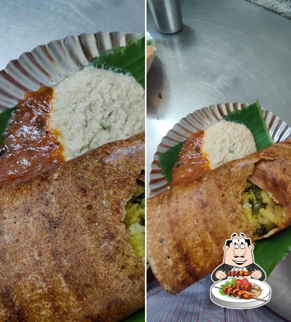 Food at Prakash Hotel