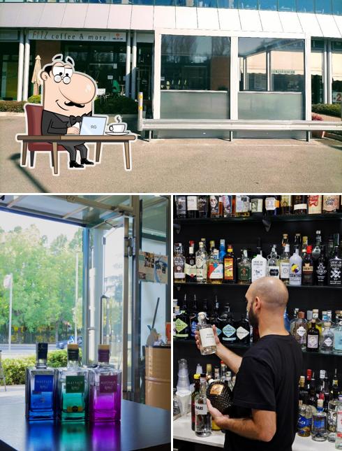 Gli interni di Fitz Coffe & more