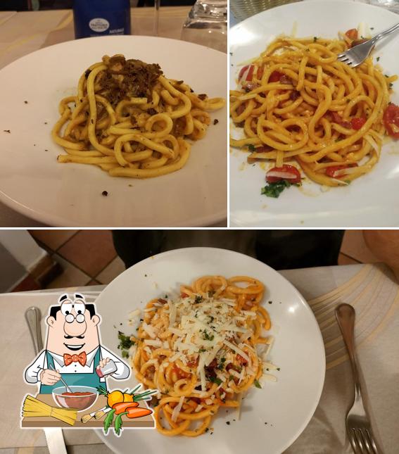 Spaghetti alla bolognese al Antica Trattoria delle Volte