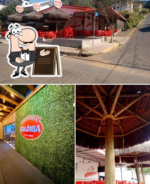 O exterior do Choperia Colônia