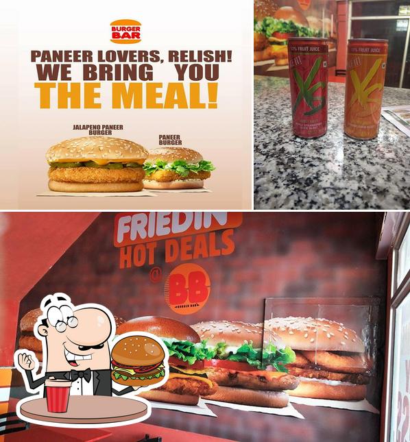 Order a burger at Burger Bar , sunam
