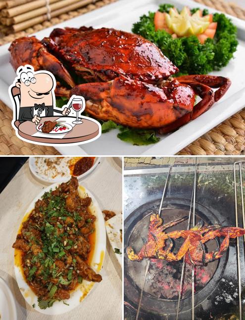 Order meat meals at Dawat resturant