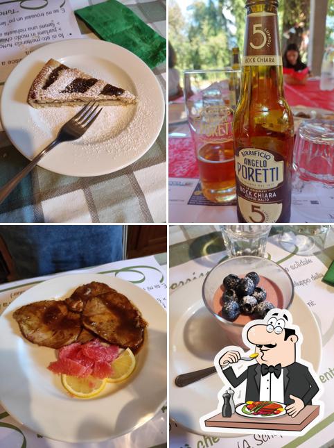 Cibo al Grotto del Sorriso