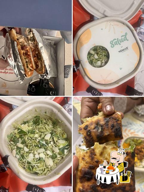 Food at Mexican Burritos By Nomad