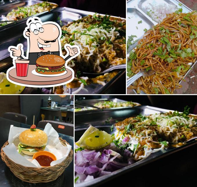 Hamburger at Shiv Pav Bhaji