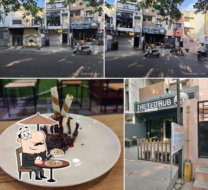 This is the image displaying exterior and interior at THE TED HUB