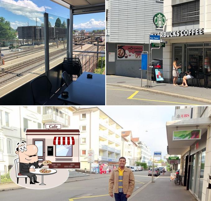 Gli esterni di Starbucks