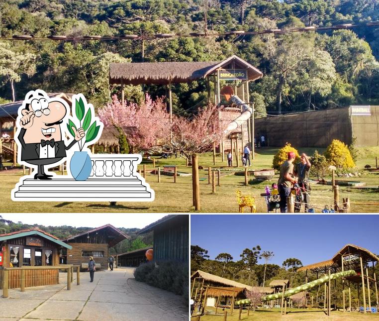 Veja imagens do exterior do Parque Tarundu