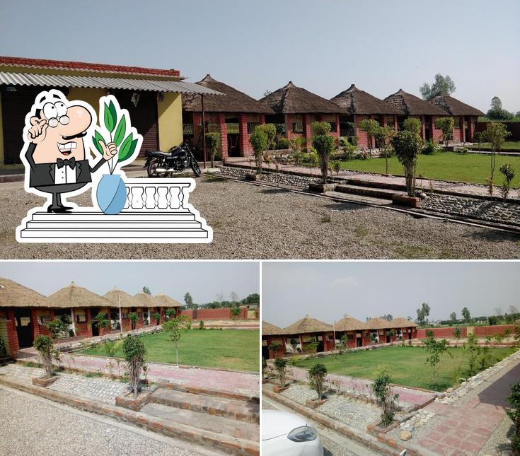 The exterior of The Gager Dhaba & Restaurant