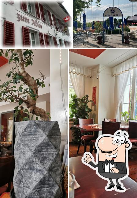 Dai un'occhiata agli interni di Zum Adler