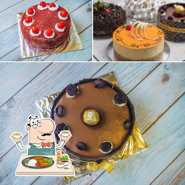 Food at Cake Basket