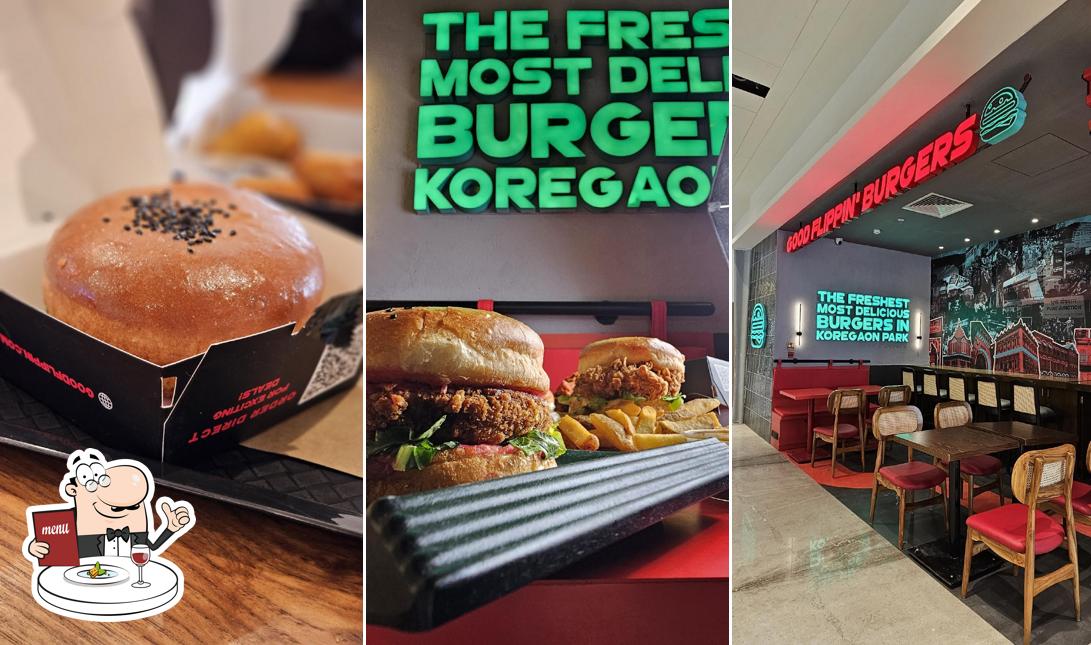 Food at GOOD FLIPPIN' BURGERS - The Kopa Mall