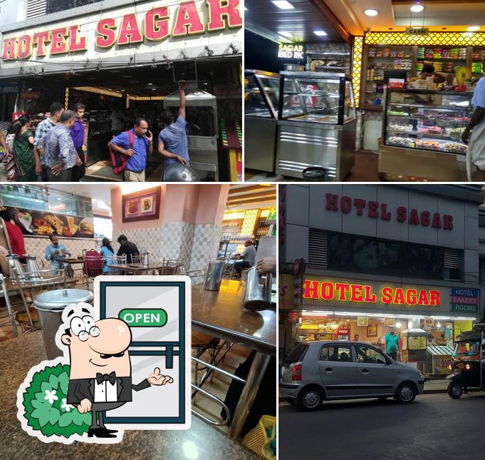 Check out how Hotel Sagar looks outside