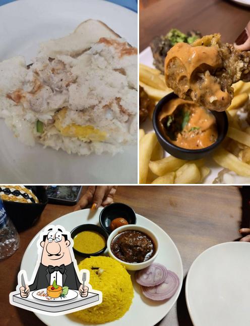 Food at Indu Coffee-House